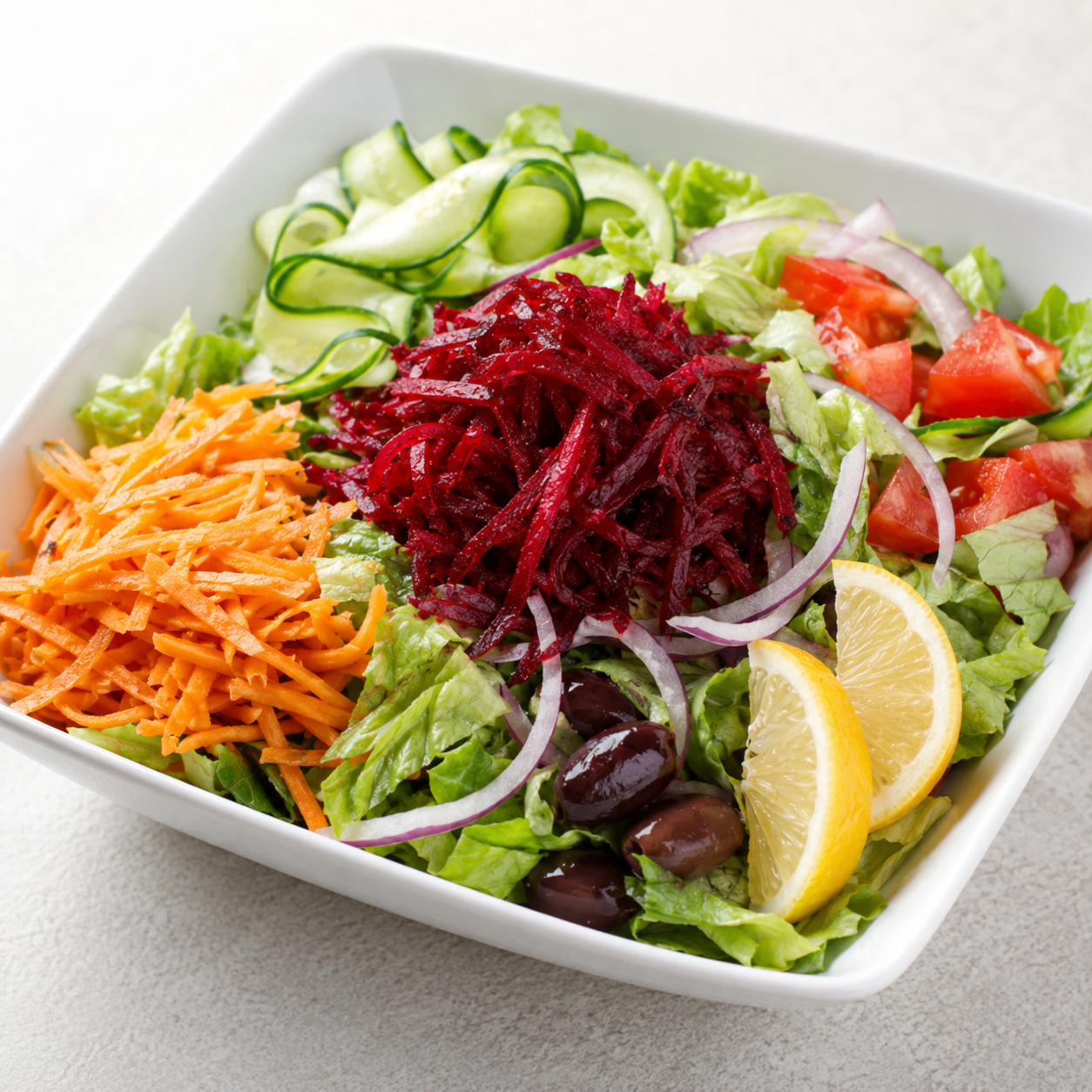 Fresh halal vegetable menu category at Capital Pizza & Doner Gyro Shawarma Arlington VA