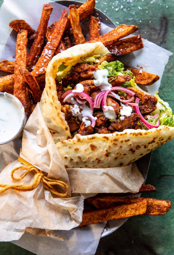 Fresh halal gyro menu category at Capital Pizza & Doner Gyro Shawarma Arlington VA